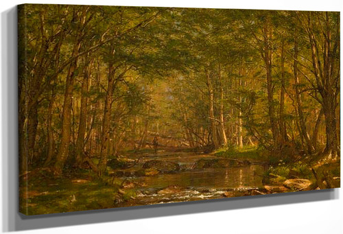 Trout Stream By Thomas Worthington Whittredge