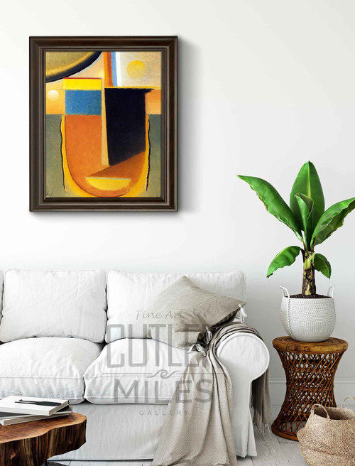 Abstract Head Lucidity By Alexei Jawlensky By Alexei Jawlensky