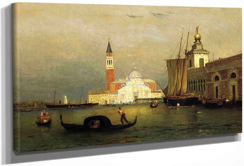 Twilight In Venice By George Inness By George Inness