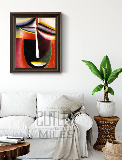 Abstract Head Mysterium By Alexei Jawlensky By Alexei Jawlensky