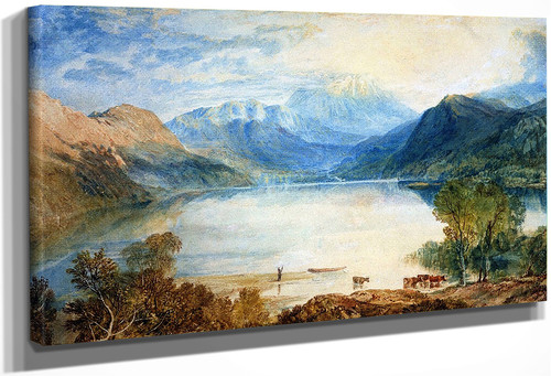 Ullswater Lake From Gowbarrow Park, Cumberland By Joseph Mallord William Turner