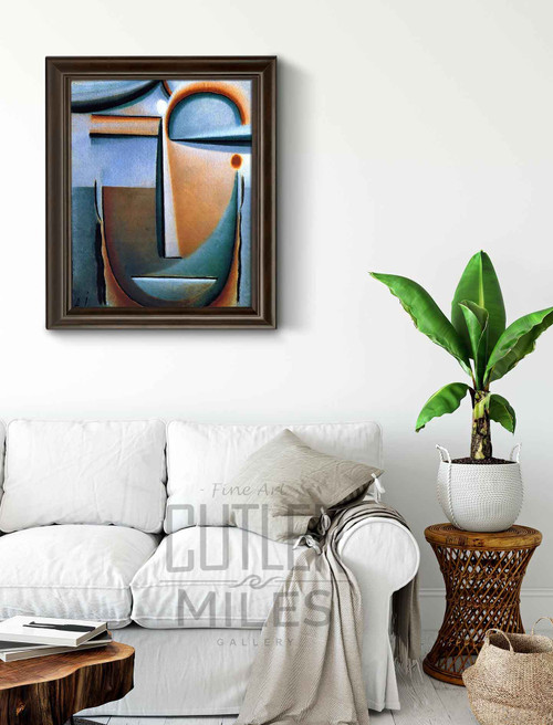 Abstract Head Secret By Alexei Jawlensky By Alexei Jawlensky