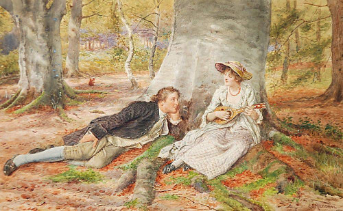 Untitled2 By George Goodwin Kilburne By George Goodwin Kilburne