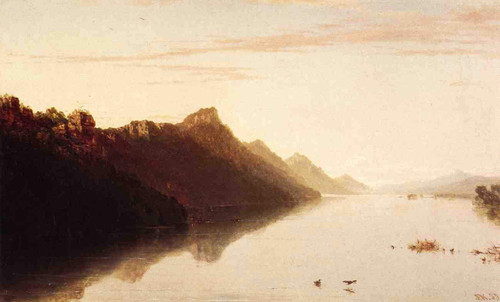 Upper Mississippi By John Frederick Kensett By John Frederick Kensett