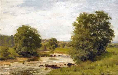 Upstream By Charles Haigh Wood