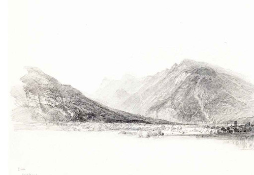 Val D'agige, Tyrol By William Trost Richards By William Trost Richards Val D'agige, Tyrol By William Trost Richards By William Trost Richards