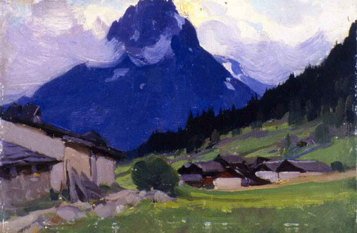 Valloire, Haute Savoie, France By Clarence Gagnon By Clarence Gagnon