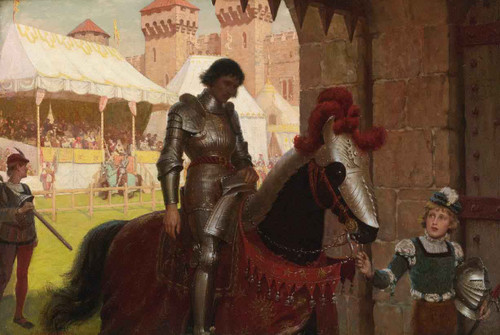 Vanquished By Edmund Blair Leighton