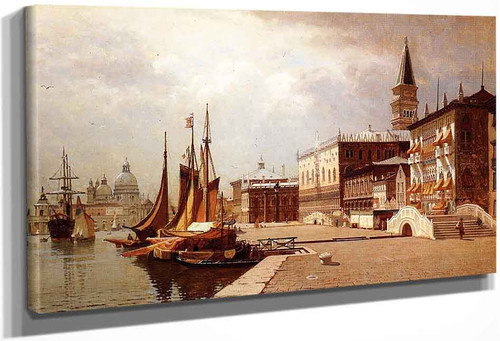 Venice At Midday By John Joseph Enneking