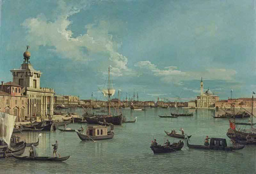 Venice The Bacino Di San Marco From The Canale Della Giudecca By Canaletto By Canaletto