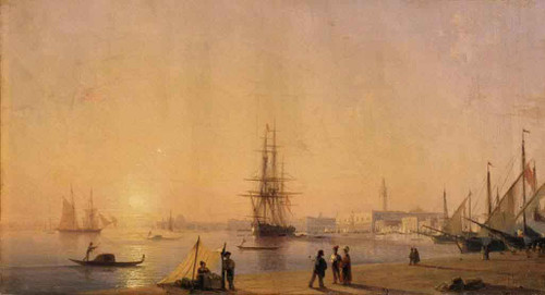 Venice1 By Ivan Constantinovich Aivazovsky By Ivan Constantinovich Aivazovsky