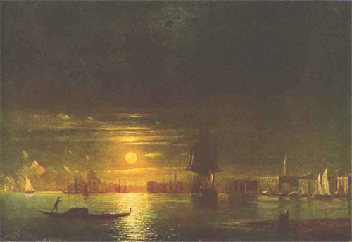 Venice3 By Ivan Constantinovich Aivazovsky By Ivan Constantinovich Aivazovsky