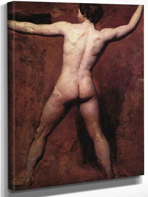Academic Male Nude By William Etty By William Etty