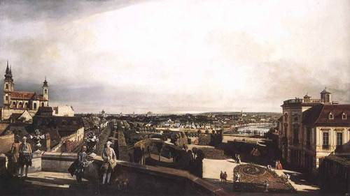 Vienna, Panorama From Palais Kaunitz By Bernardo Bellotto Vienna, Panorama From Palais Kaunitz By Bernardo Bellotto