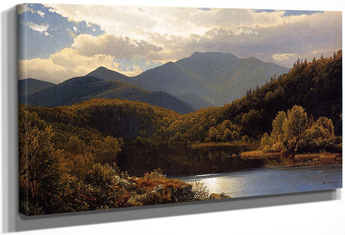 View In The White Mountains By William Trost Richards By William Trost Richards