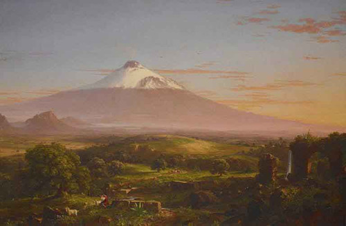 View Of Mount Etna1 By Thomas Cole By Thomas Cole