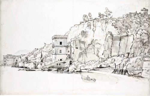 View Of Posillipo2 By Claude Joseph Vernet