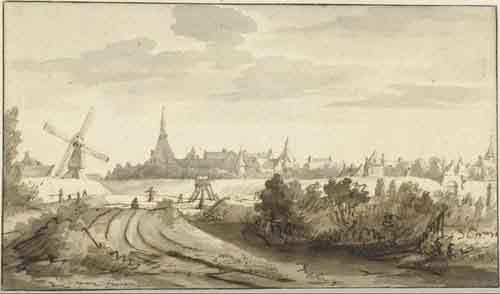 View Of Ravestein By Nicolaes Maes, Aka Nicolaes Maas