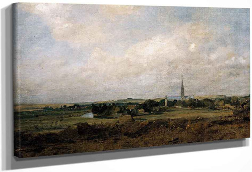 View Of Salisbury By John Constable By John Constable