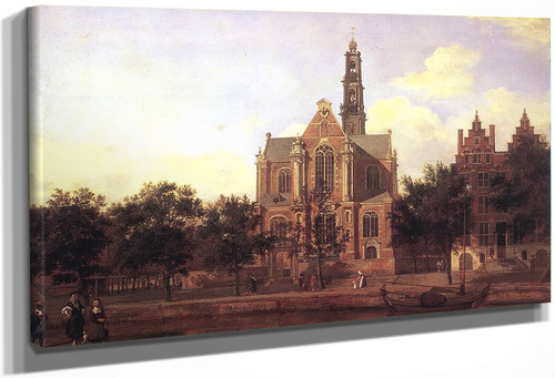 View Of The Westerkerk, Amsterdam1 By Jan Van Der Heyden