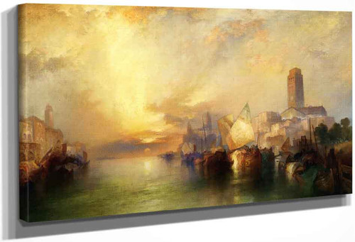 View Of Venice1 By Thomas Moran