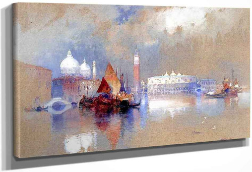 View Of Venice3 By Thomas Moran