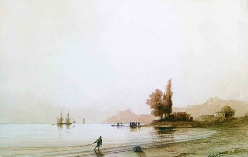 View On Rocky Coast By Ivan Constantinovich Aivazovsky By Ivan Constantinovich Aivazovsky View On Rocky Coast By Ivan Constantinovich Aivazovsky By Ivan Constantinovich Aivazovsky