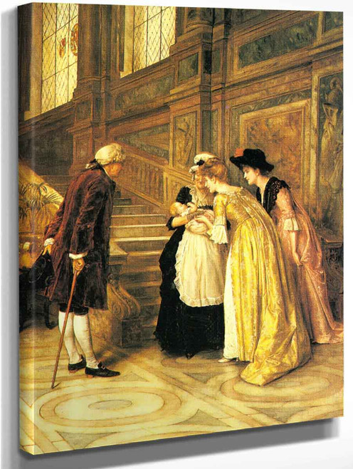 Admiring The Baby By George Goodwin Kilburne By George Goodwin Kilburne Admiring The Baby By George Goodwin Kilburne By George Goodwin Kilburne