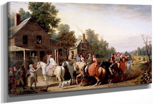 Virginia Wedding By William Tylee Ranney