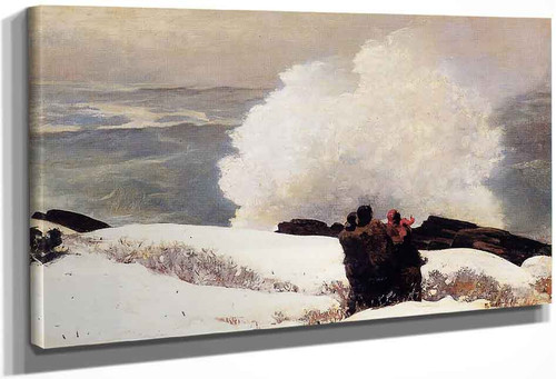 Watching The Breaker A High Sea By Winslow Homer