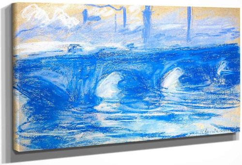 Waterloo Bridge1 By Claude Oscar Monet