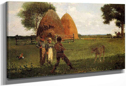 Weaning The Calf By Winslow Homer