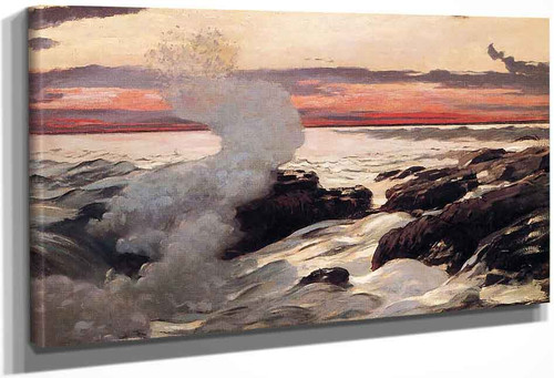 West Point, Prout's Neck By Winslow Homer
