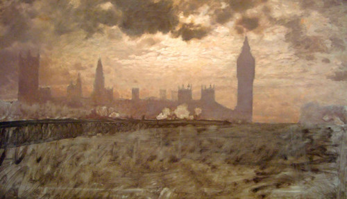 Westminster Bridge By Giuseppe De Nittis By Giuseppe De Nittis
