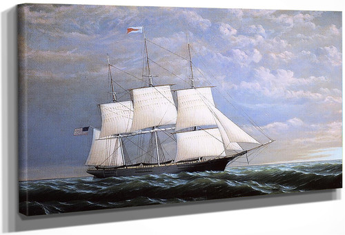 Whaleship 'Syren Queen' Of Fairhaven By William Bradford By William Bradford