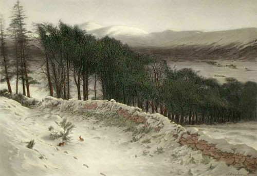 Where Winter Holds Its Sway By Joseph Farquharson