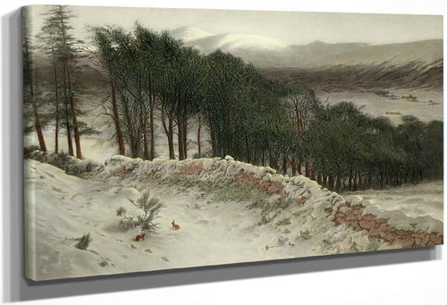 Where Winter Holds Its Sway By Joseph Farquharson