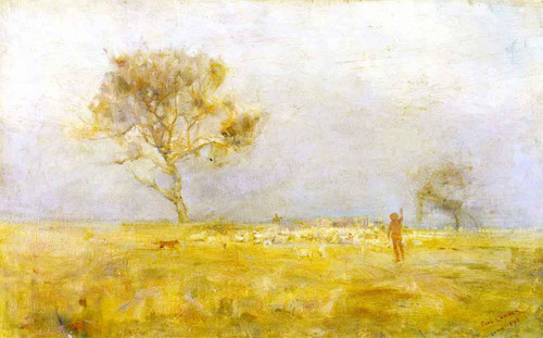 While Daylight Lingers By Charles Conder By Charles Conder While Daylight Lingers By Charles Conder By Charles Conder