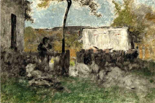 White Turkeys By George Inness By George Inness