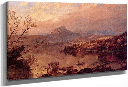 Wickham Pond And Sugar Loaf Mountain, Orange County By Jasper Francis Cropsey By Jasper Francis Cropsey