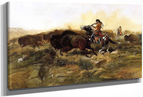 Wild Meat For Wild Men By Charles Marion Russell