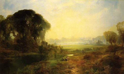 Windsor Castle1 By Thomas Moran