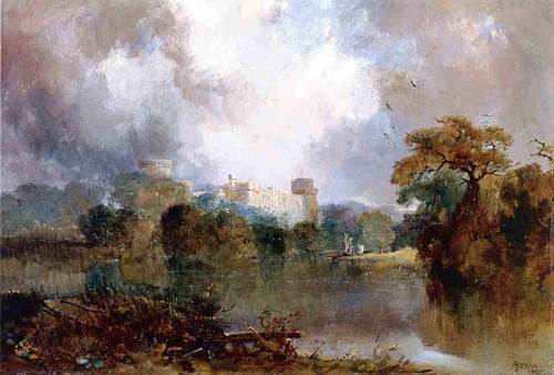 Windsor Castle By Thomas Moran
