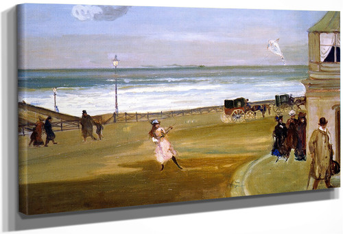 Windy Day At Brighton By Charles Conder By Charles Conder