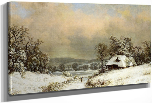 Winter In The Country By William Mason Brown