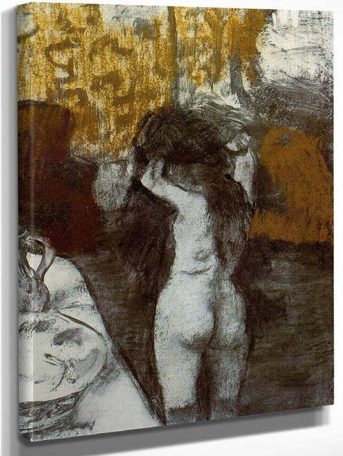 After The Bath7 By Edgar Degas