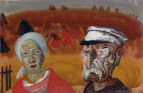 Workers In The Fields By Boris Grigoriev