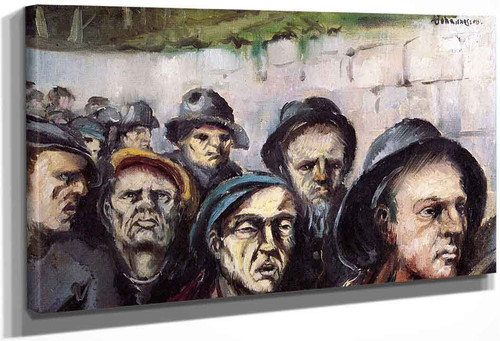 Workers By Aksel Waldemar Johannessen Print or Oil Painting