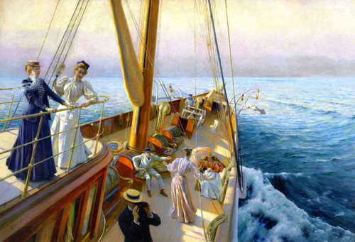 Yachting In The Mediterranean By Julius Leblanc Stewart Yachting In The Mediterranean By Julius Leblanc Stewart