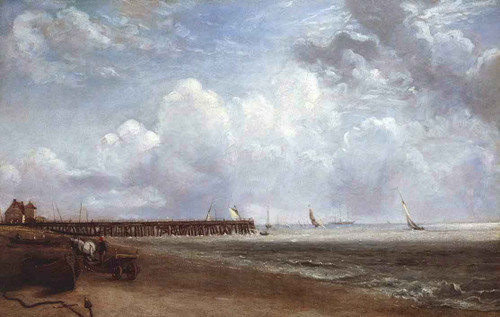 Yarmouth Jetty By John Constable By John Constable